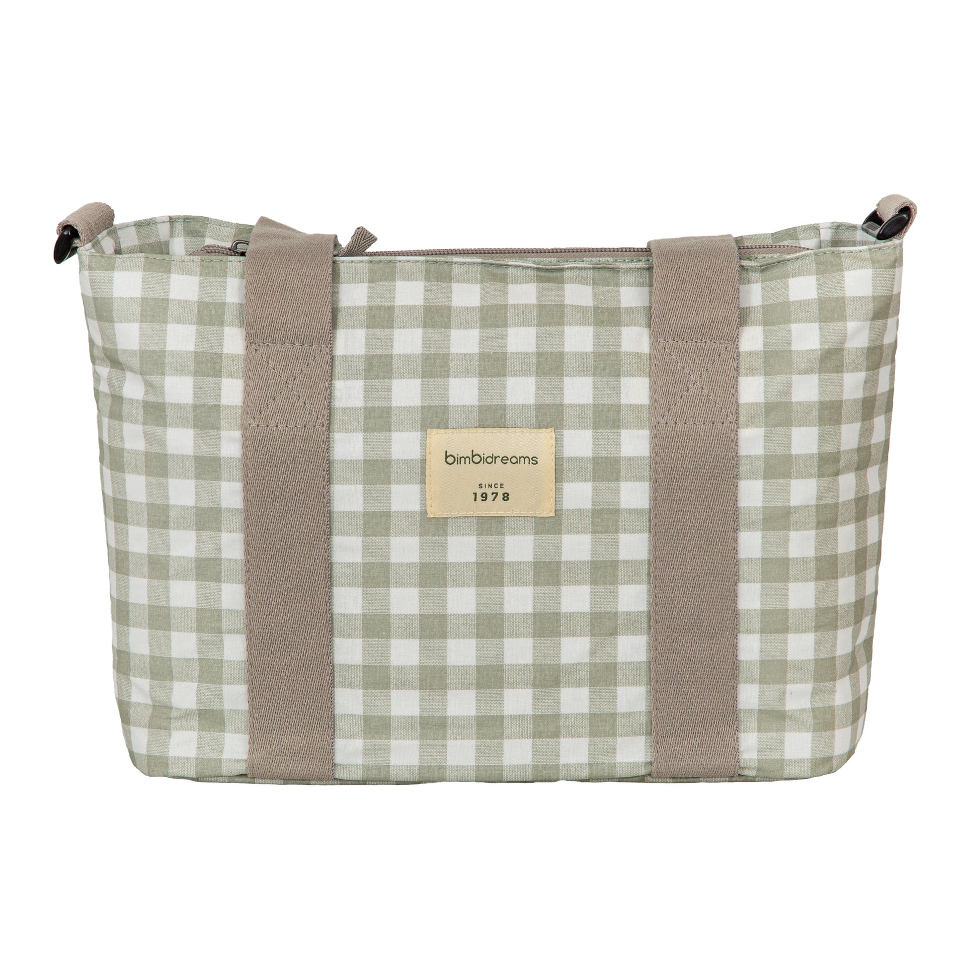 Crossbody con cambiador Vichi Blanco Verde 37x24x13 - 52x32