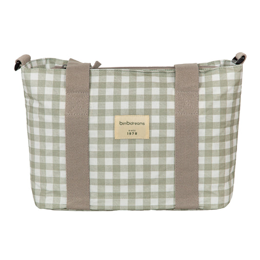 Crossbody con cambiador Vichi Blanco Verde 37x24x13 - 52x32