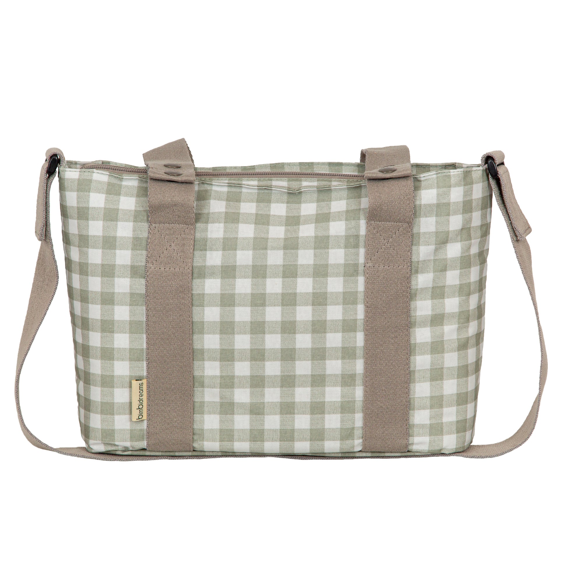 Crossbody con cambiador Vichi Blanco Verde 37x24x13 - 52x32