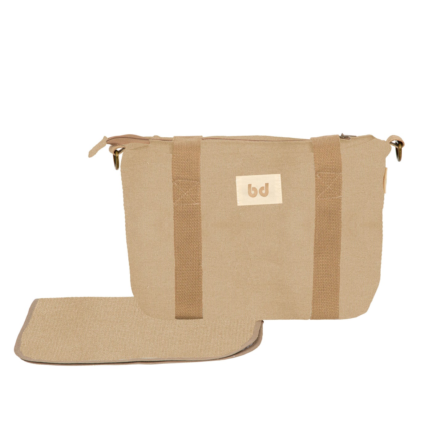 Crossbody con cambiador Milano Lino 37x24x13 - 52x32