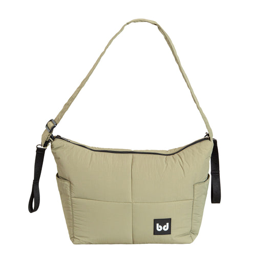 Urban bag con cambiador Grenoble Verde 35x29x15 - 52x32