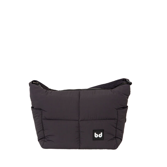 Urban bag con cambiador Grenoble Negro 35x29x15 - 52x32
