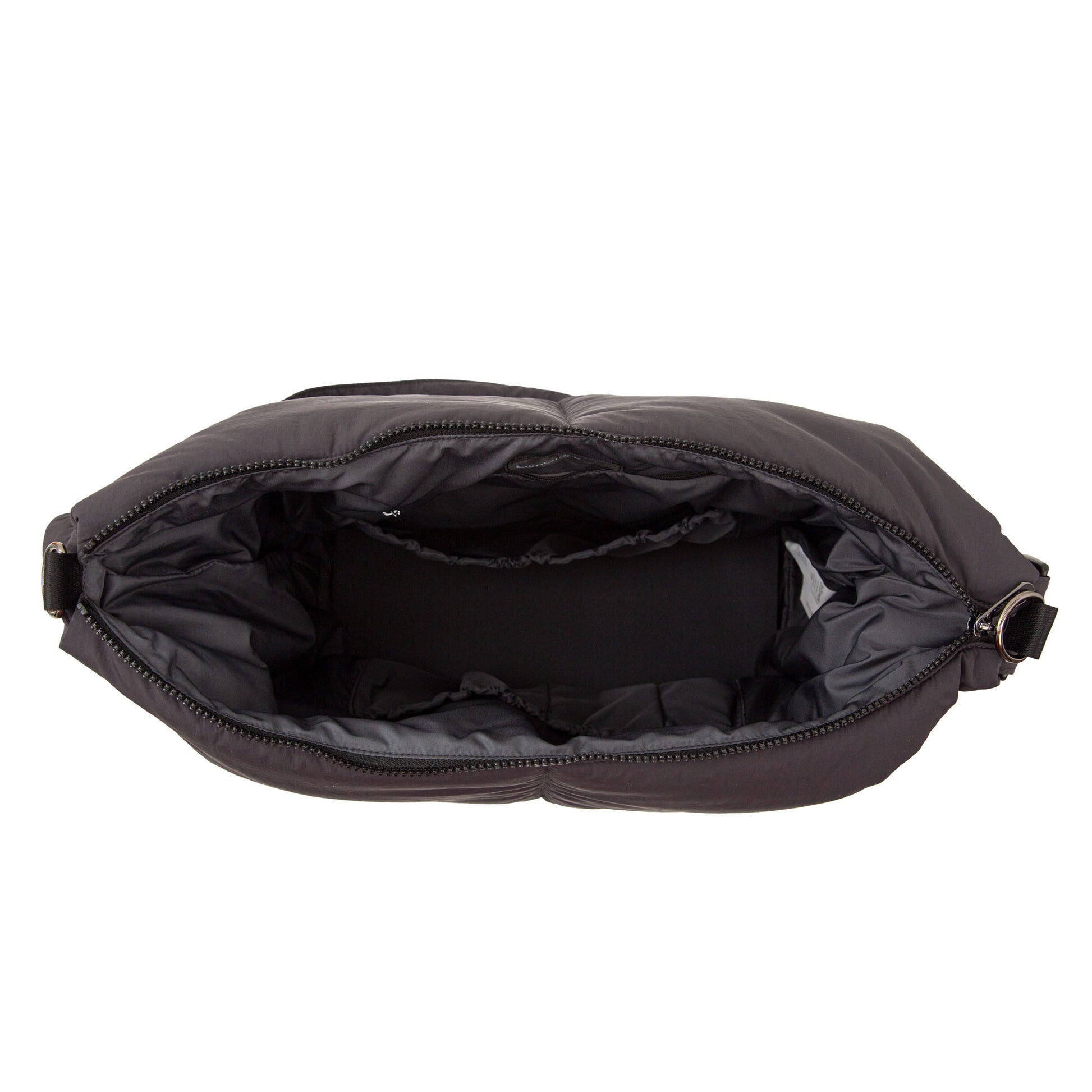 Urban bag con cambiador Grenoble Negro 35x29x15 - 52x32