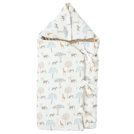 Saco arrullo con capucha Tanzania Multicolor