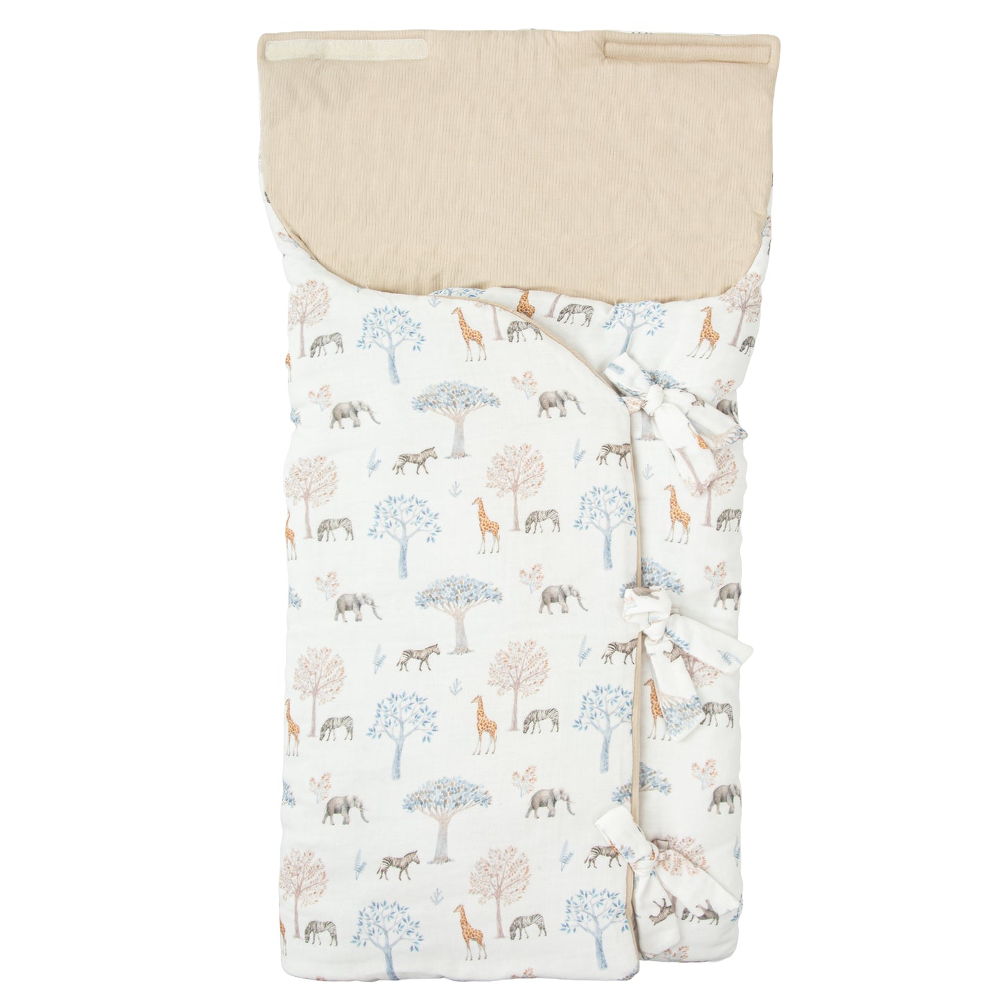 Saco arrullo con capucha Tanzania Multicolor