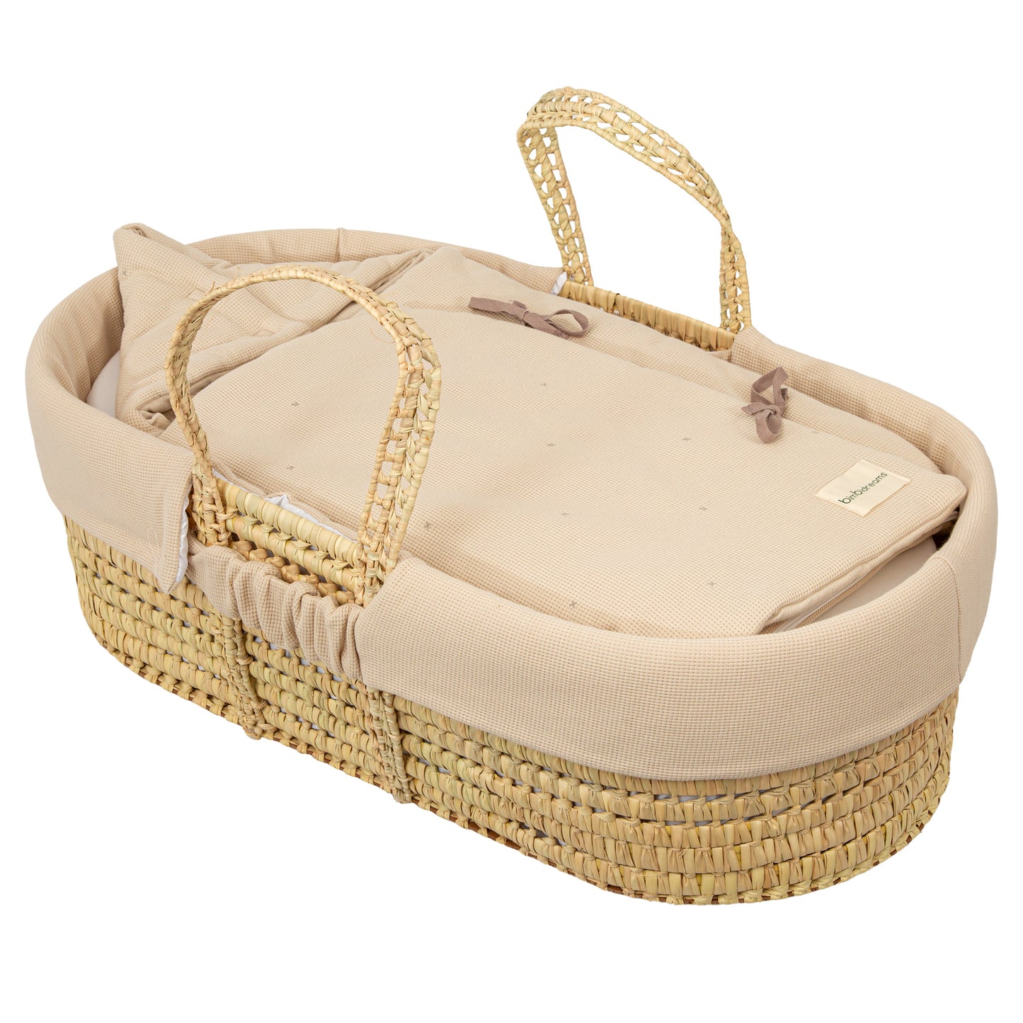 Saco arrullo con capucha Waffle Lino 44x88