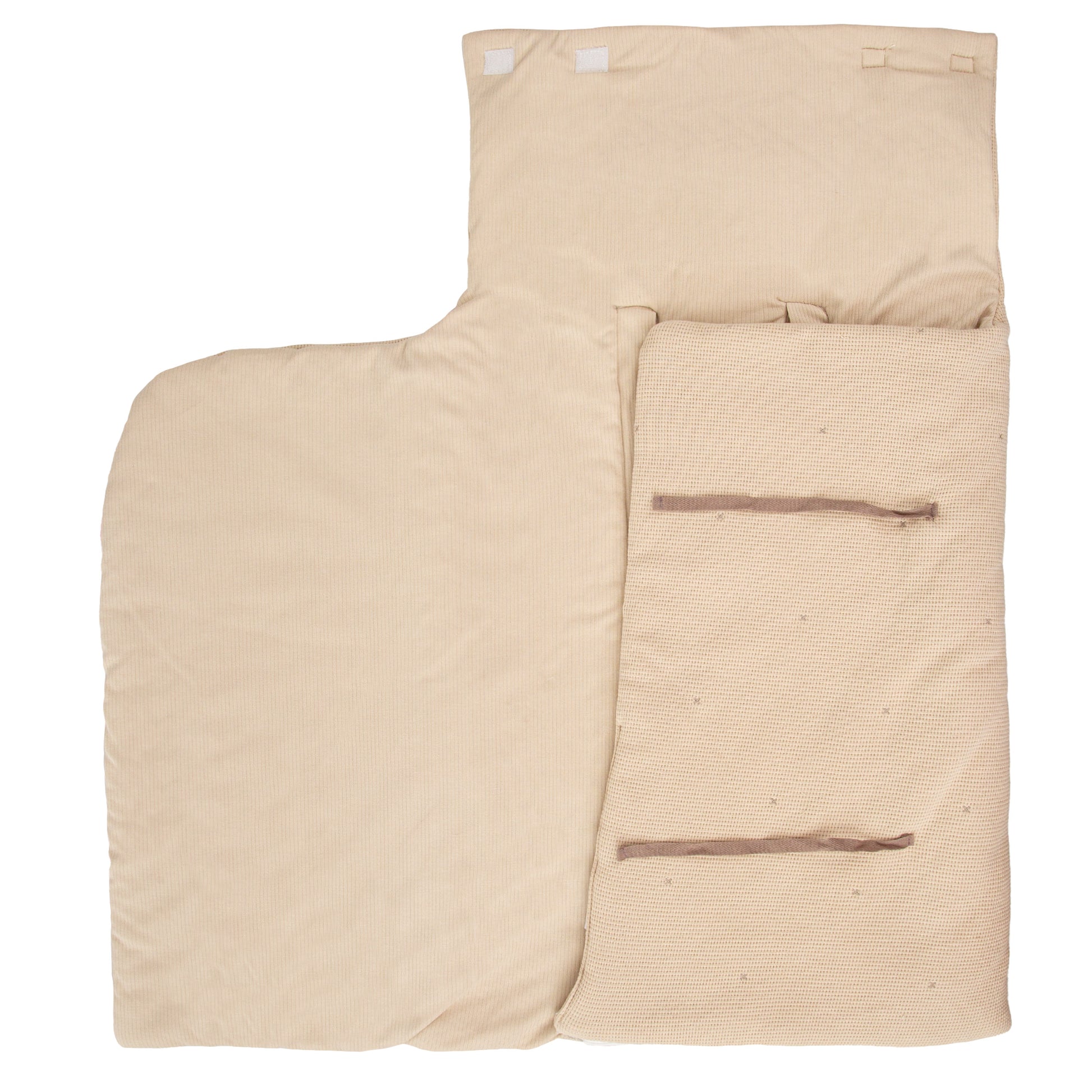 Saco arrullo con capucha Waffle Lino 44x88