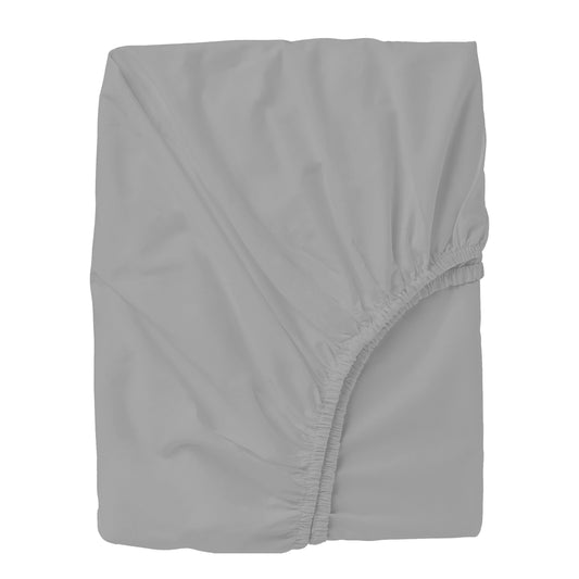 Bajera cuna algodon 100% Basics Gris Minicuna (50x80-90)