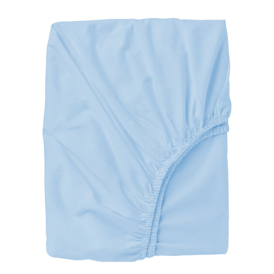 Bajera cuna algodon 100% Basics Azul Cuna (60x120)
