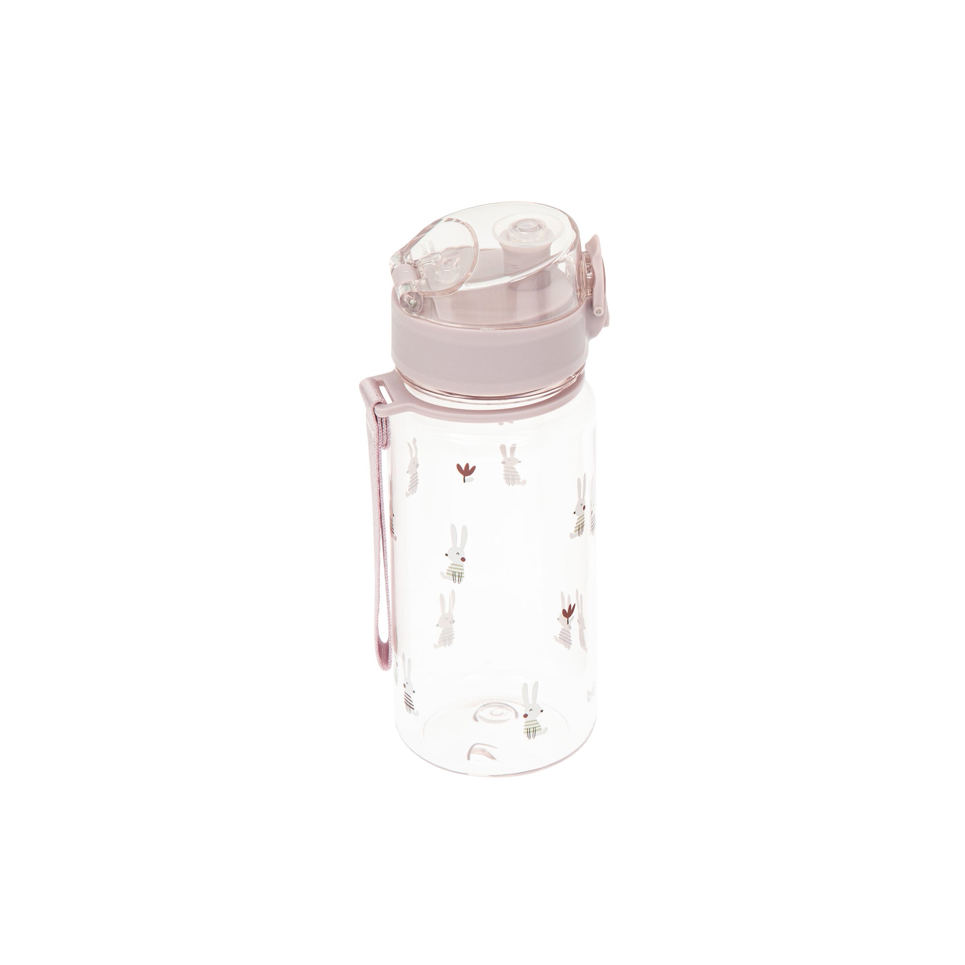 Botella tritán 350 ml Rabbits Lila 18,80x6,60