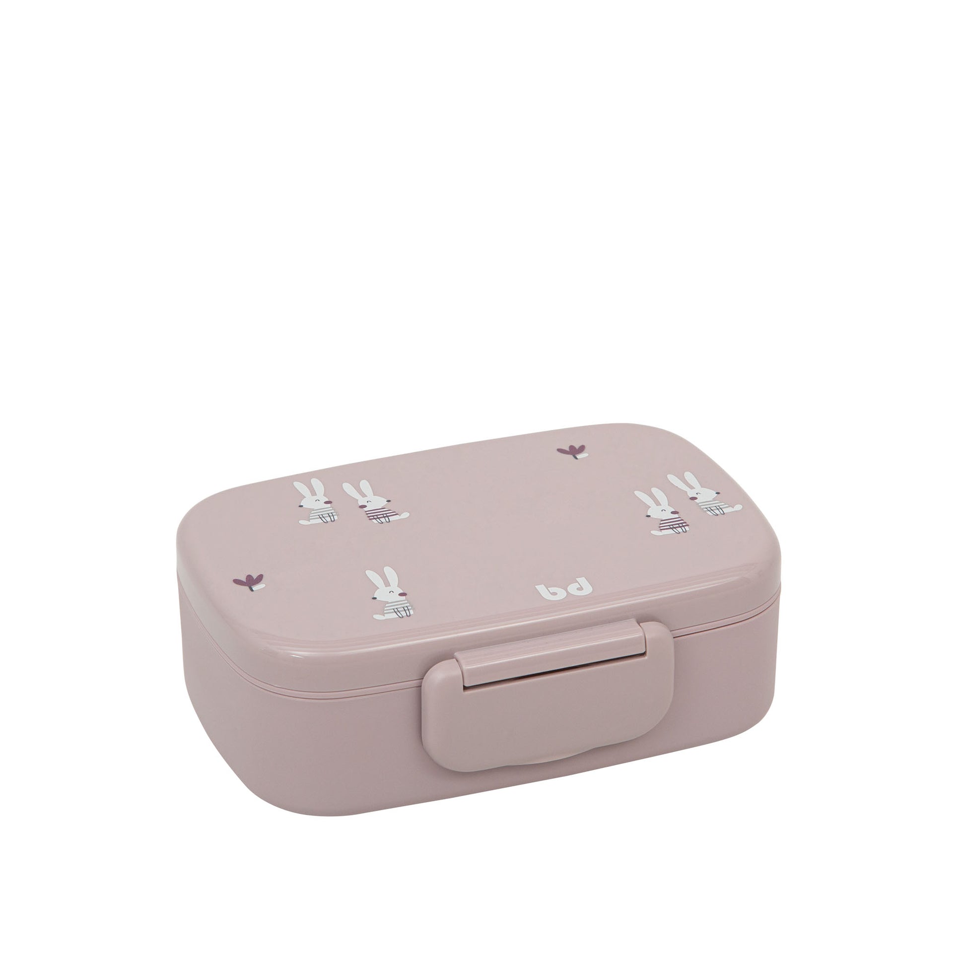 Caja Almuerzo Rabbits Lila 19x14x7