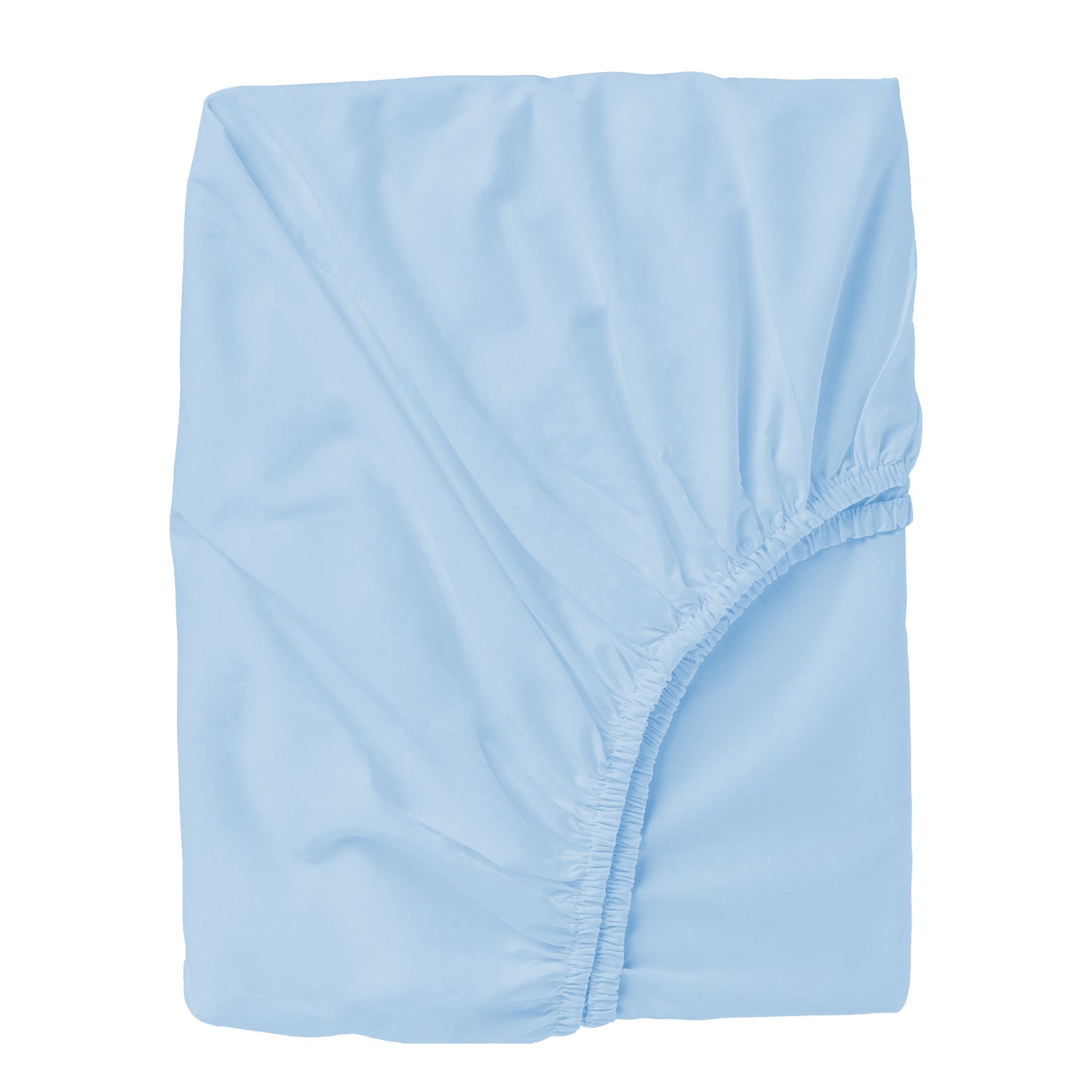 Bajera cuna algodon 100% Basics Azul Maxicuna (70x140)*