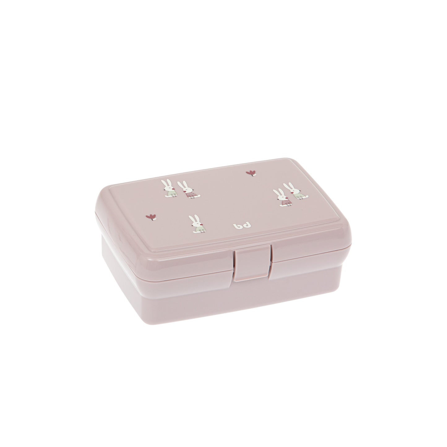 Caja Almuerzo Rabbits Lila 16x12x6