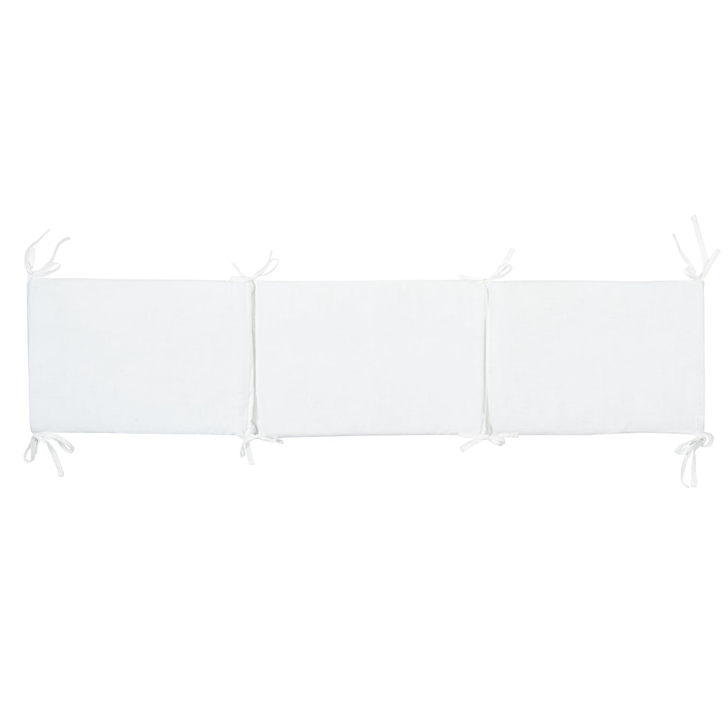 Protector de Cuna Matalase Blanco Cuna 60-70 (30x190x3)