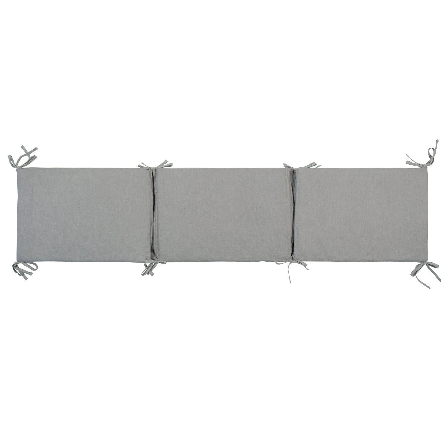 Protector de Cuna Matalase Gris Cuna 60-70 (30x190x3)