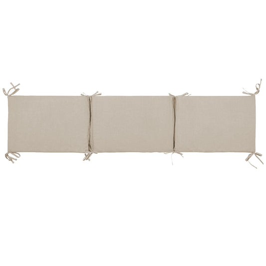 Protector de Cuna Matalase Verde Musgo Cuna 60-70 (30x190x3)