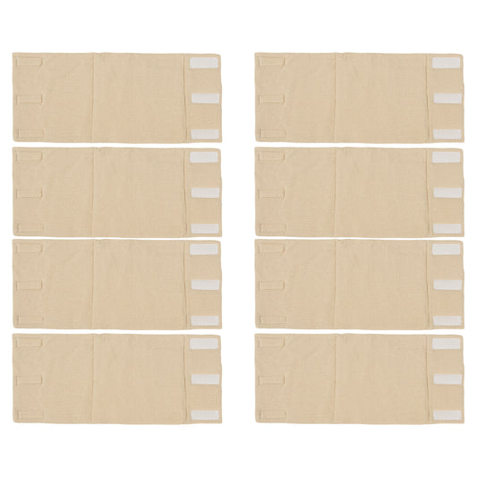 Protector de cuna paneles Texture Lino 8x(22x70)