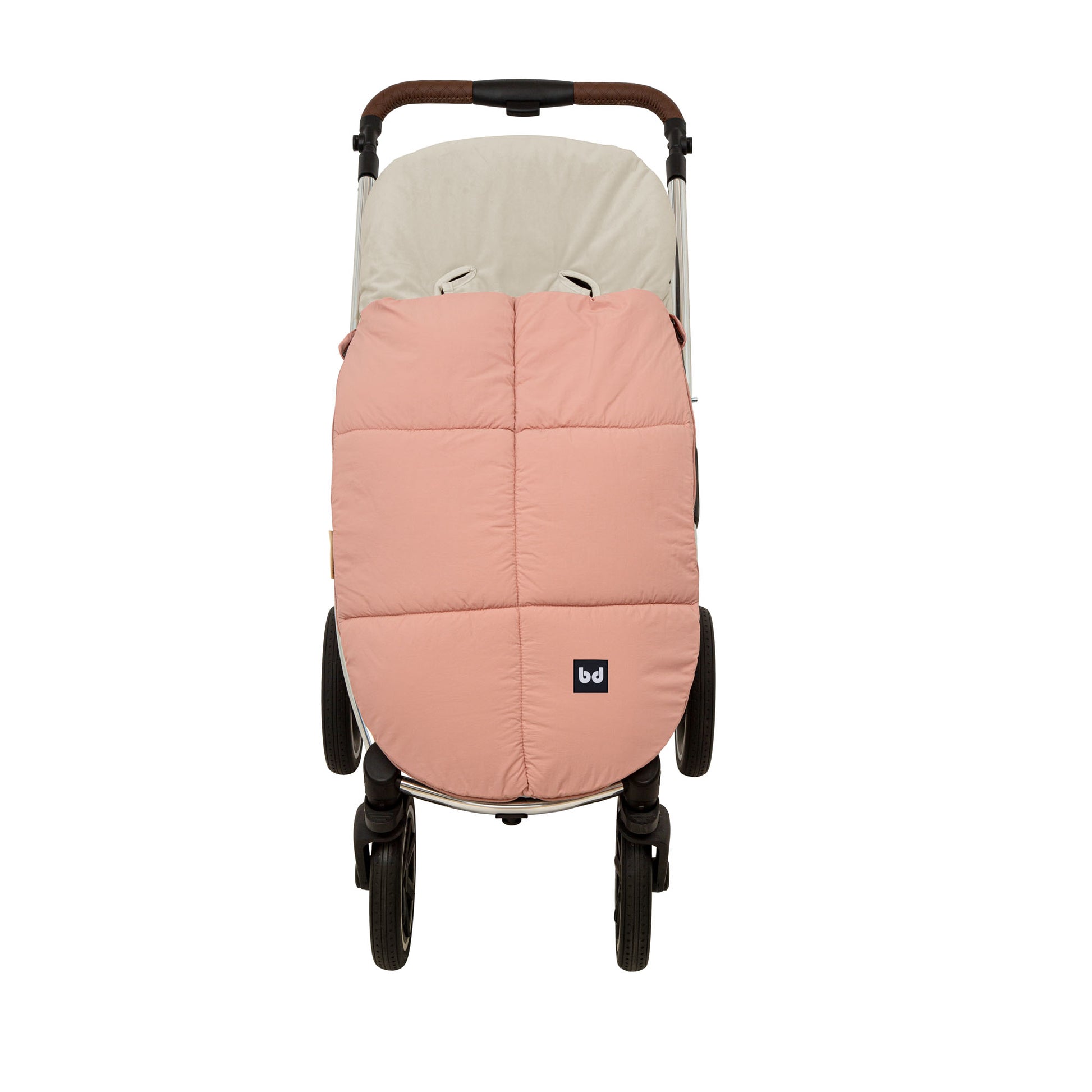 Saco Carro Universal - Invierno Microlina Grenoble Rosa 50x90
