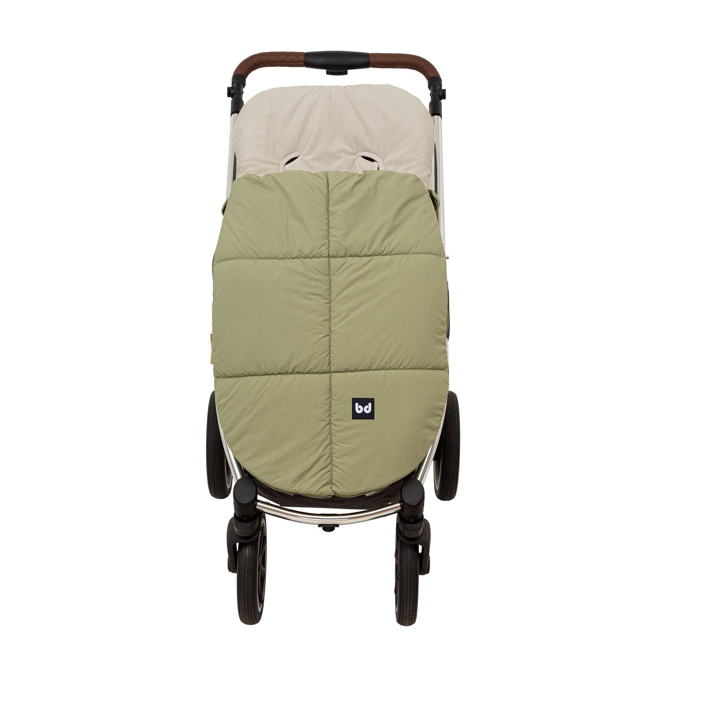 Saco Carro Universal - Invierno Microlina Grenoble Verde 50x90