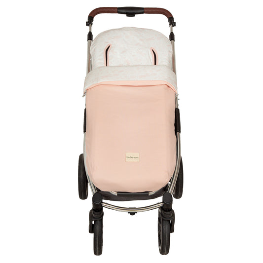 Saco Carro Universal - Multiestacional Dafne Blanco Rosa 50x106