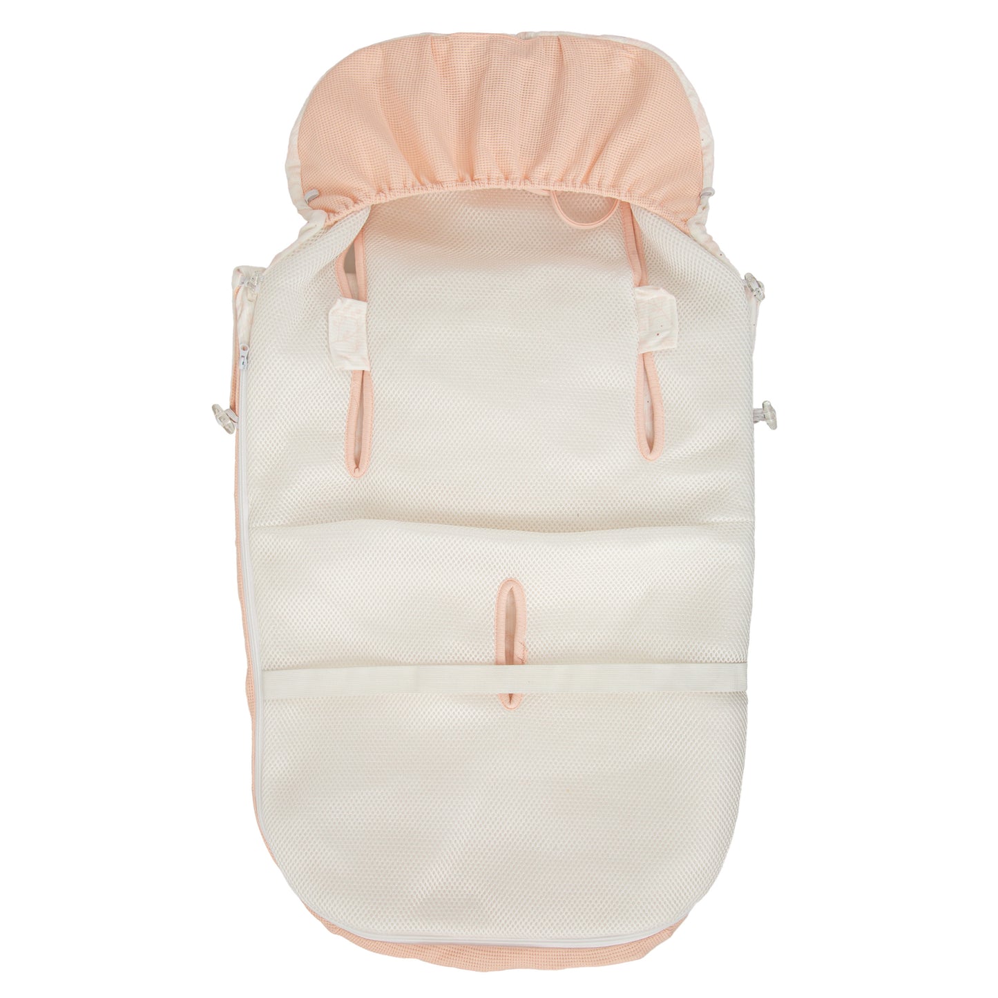 Saco Carro Universal - Multiestacional Dafne Blanco Rosa 50x106