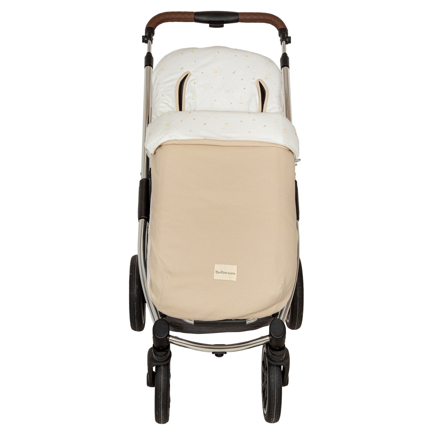 Saco Carro Universal - Multiestacional Happy Forest Blanco Lino 50x106