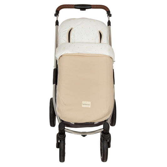 Saco Carro Universal - Multiestacional Happy Forest Blanco Lino 50x106