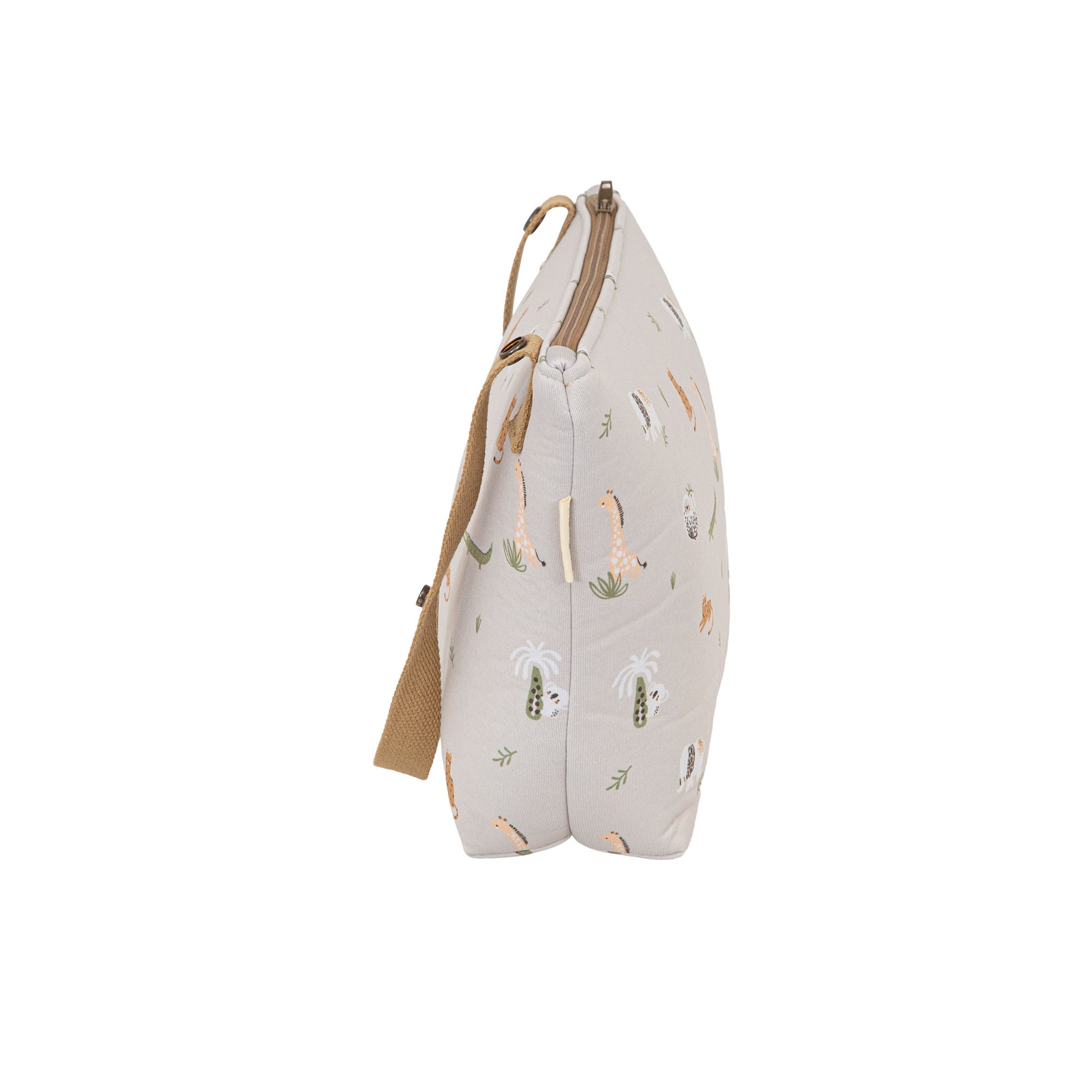 Bolso maternal organizador Animalia Lino 33x22x14 5
