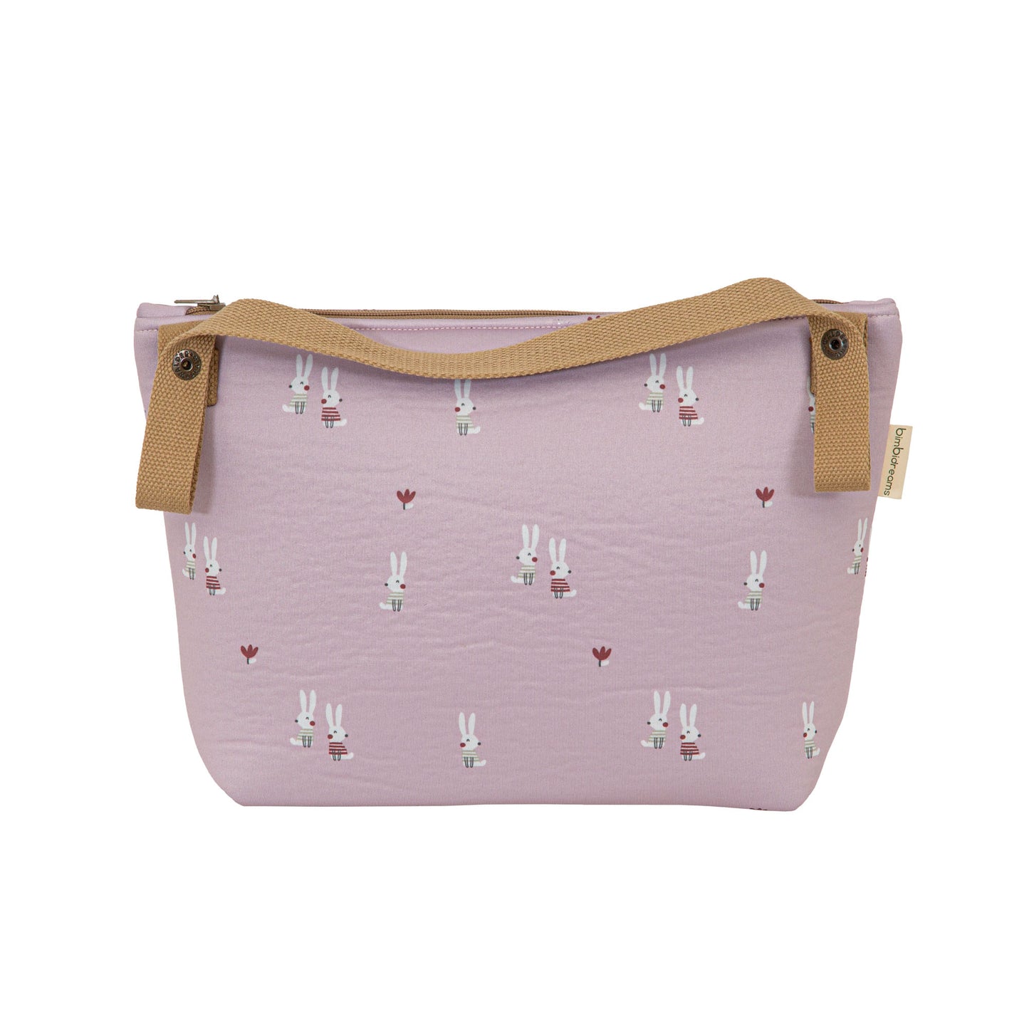 Bolso maternal organizador Rabbits Lila 33x22x14 2