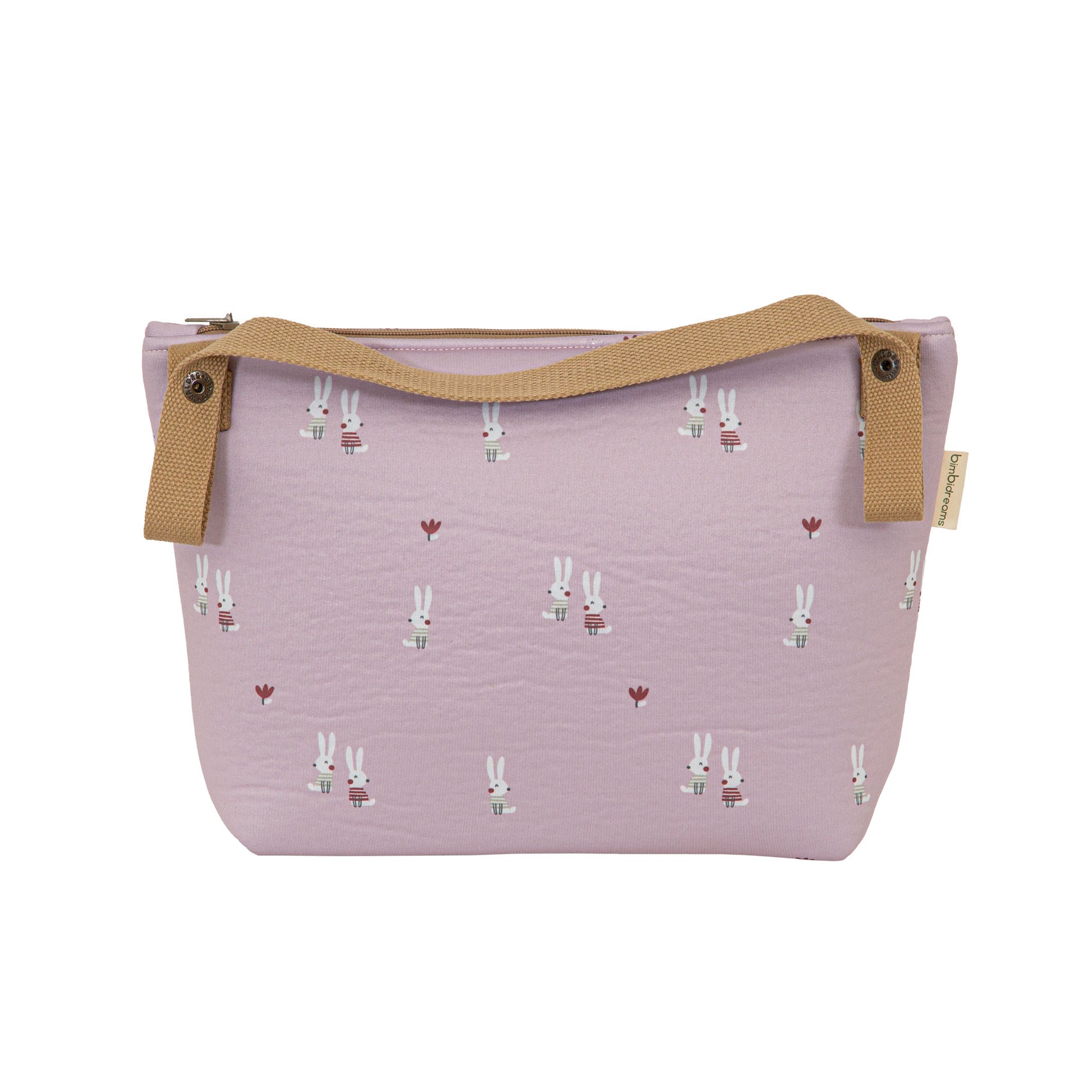 Bolso maternal organizador Rabbits Lila 33x22x14 2