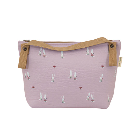 Bolso maternal organizador Rabbits Lila 33x22x14 2