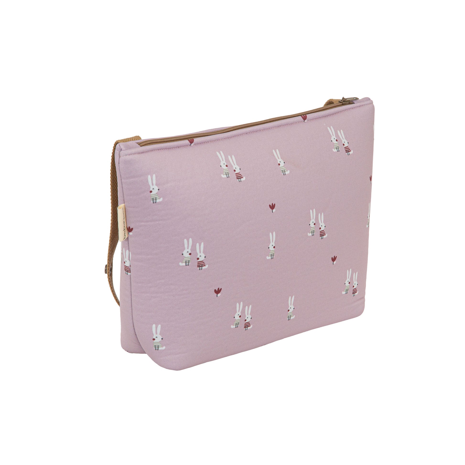 Bolso maternal organizador Rabbits Lila 33x22x14 4