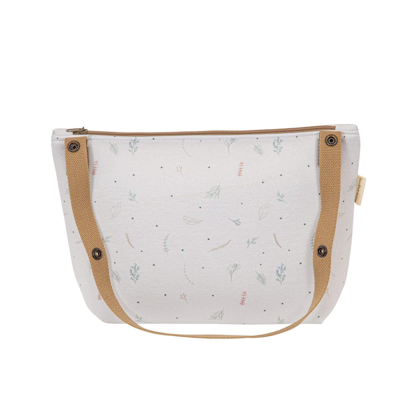 Bolso maternal organizador Botanic Beig 33x22x14 3