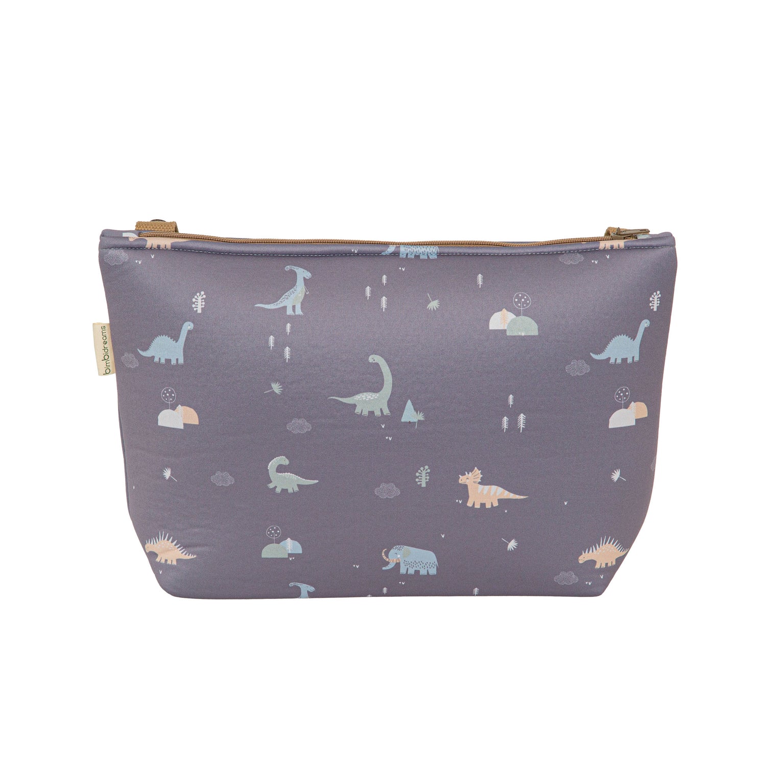 Bolso maternal organizador Trex Azul 33x22x14