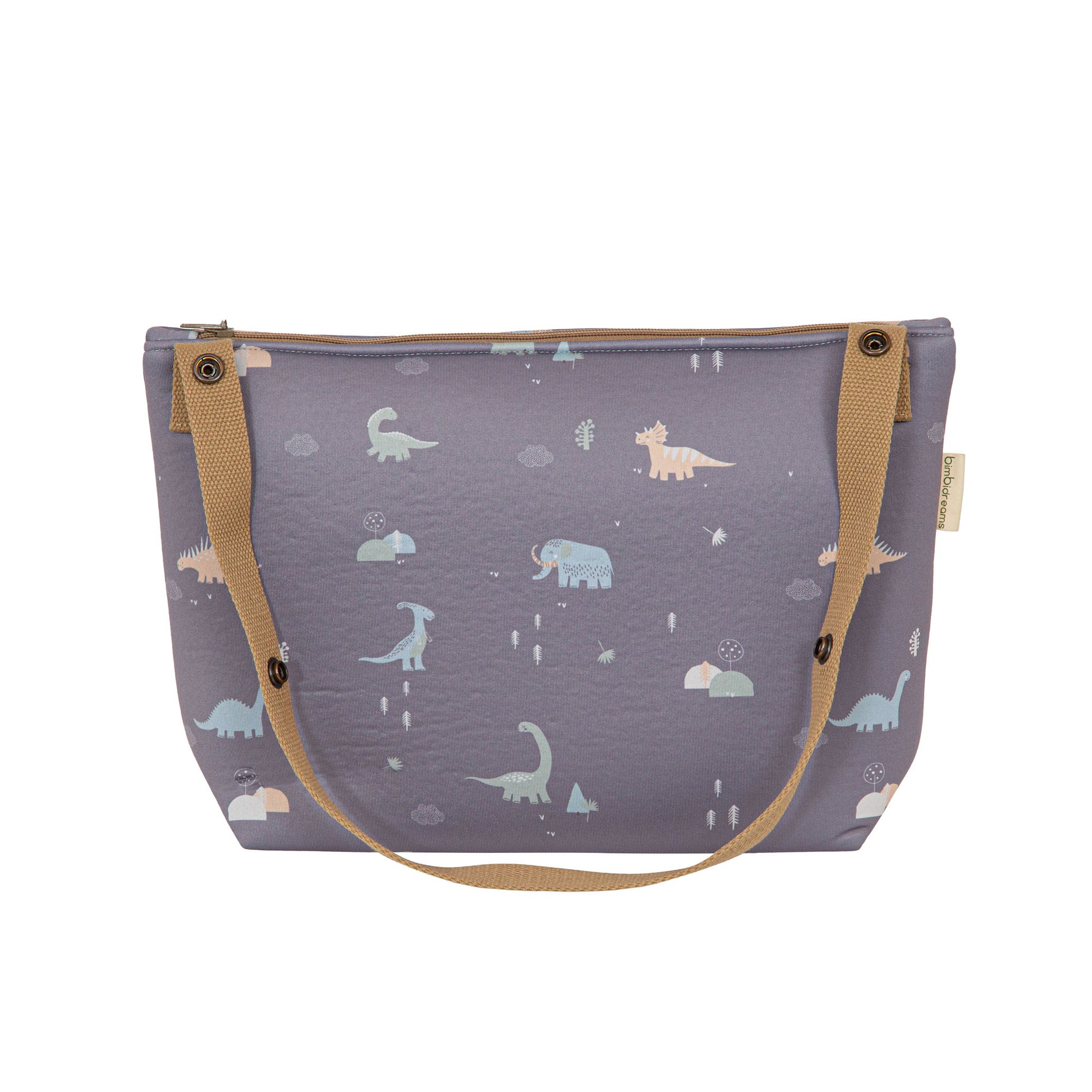 Bolso maternal organizador Trex Azul 33x22x14 3
