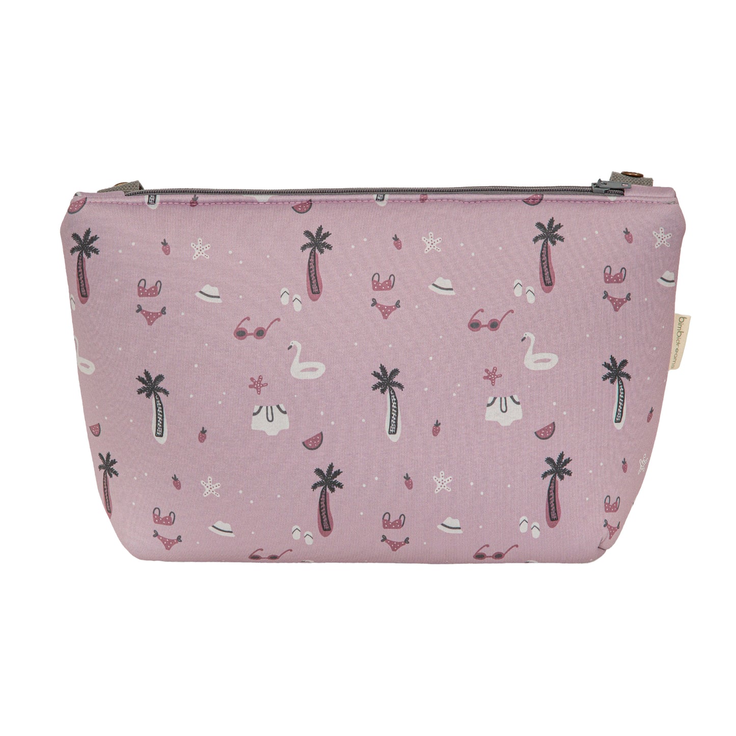 Bolso maternal organizador Hawai Lila 33x22x14