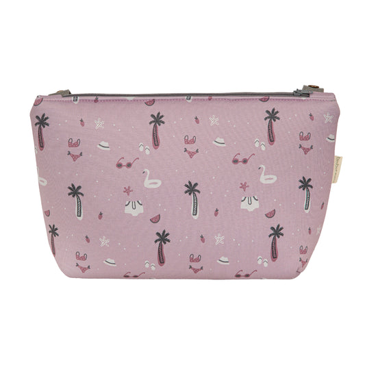 Bolso maternal organizador Hawai Lila 33x22x14