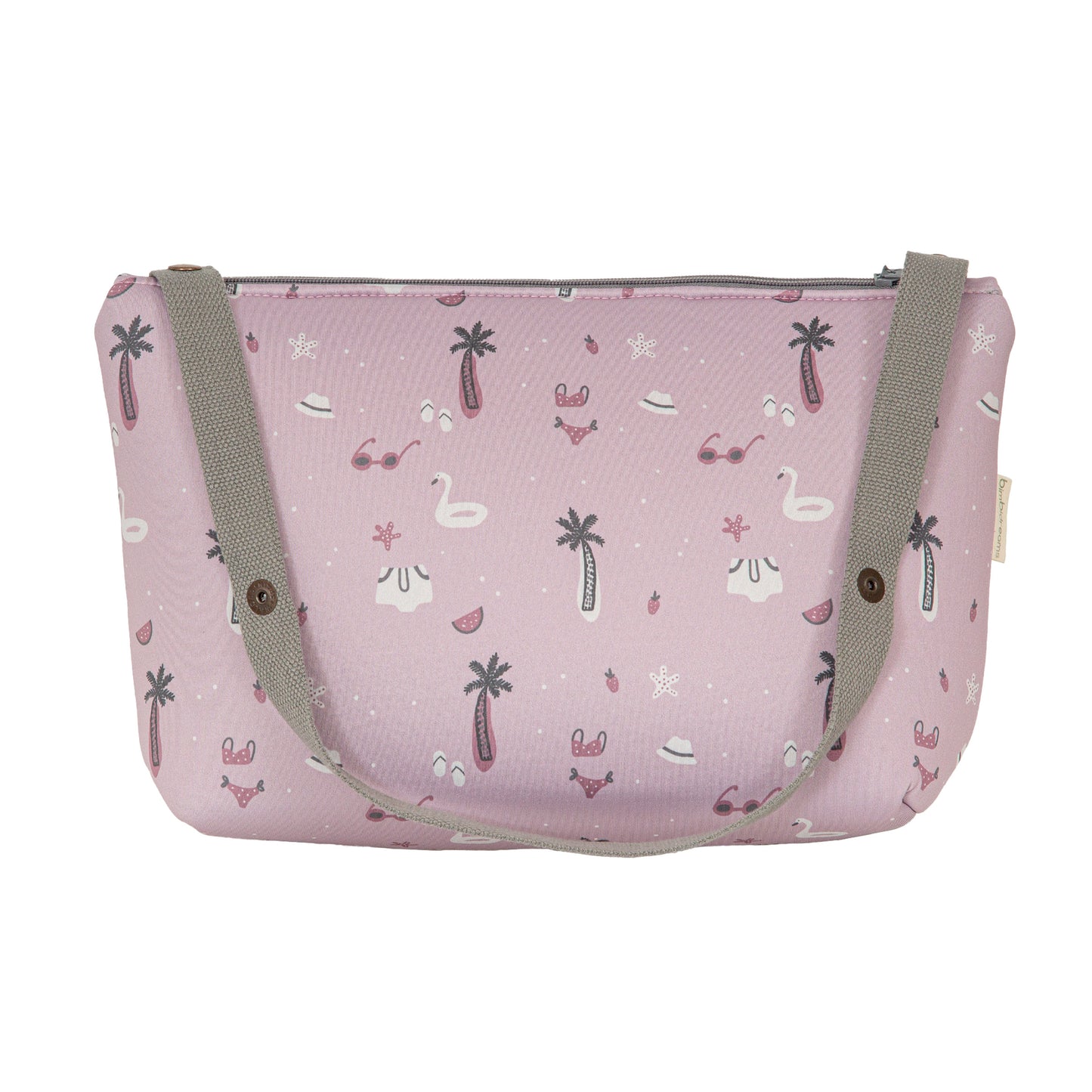 Bolso maternal organizador Hawai Lila 33x22x14 2