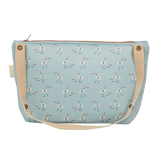 Bolso maternal organizador Gavina Azul 33x22x14 2