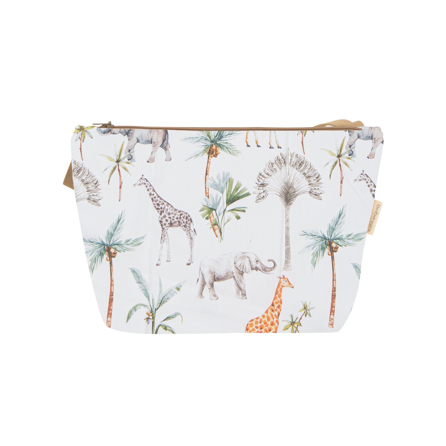 Bolso maternal organizador África Blanco 33x22x14