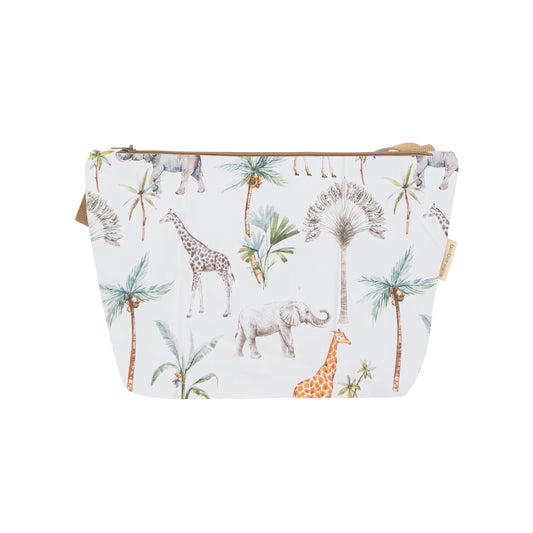 Bolso maternal organizador África Blanco 33x22x14