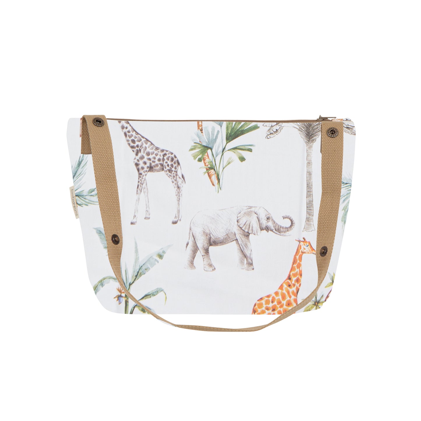 Bolso maternal organizador África Blanco 33x22x14 2