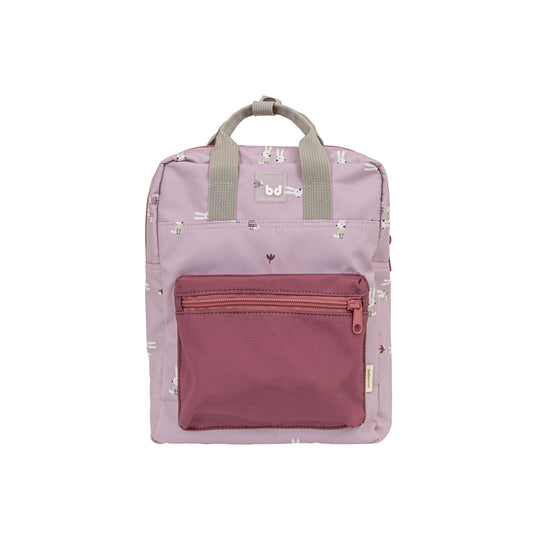 Mochila mini  Rabbits Lila 20x29x13