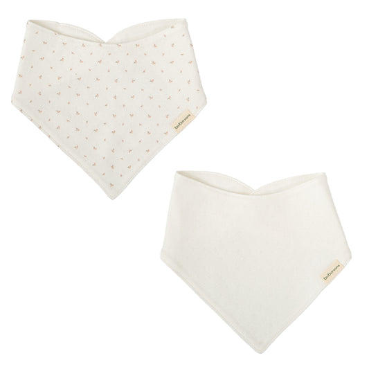 Babero bandana pack 2 Pointille Rosa 43x21