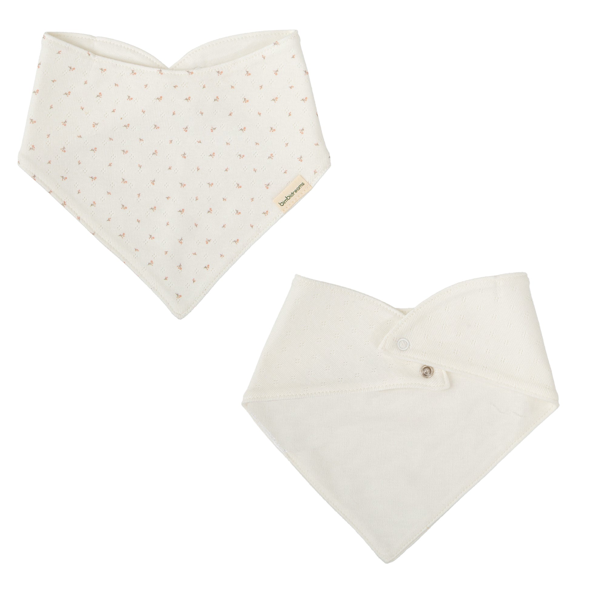 Babero bandana pack 2 Pointille Rosa 43x21 2