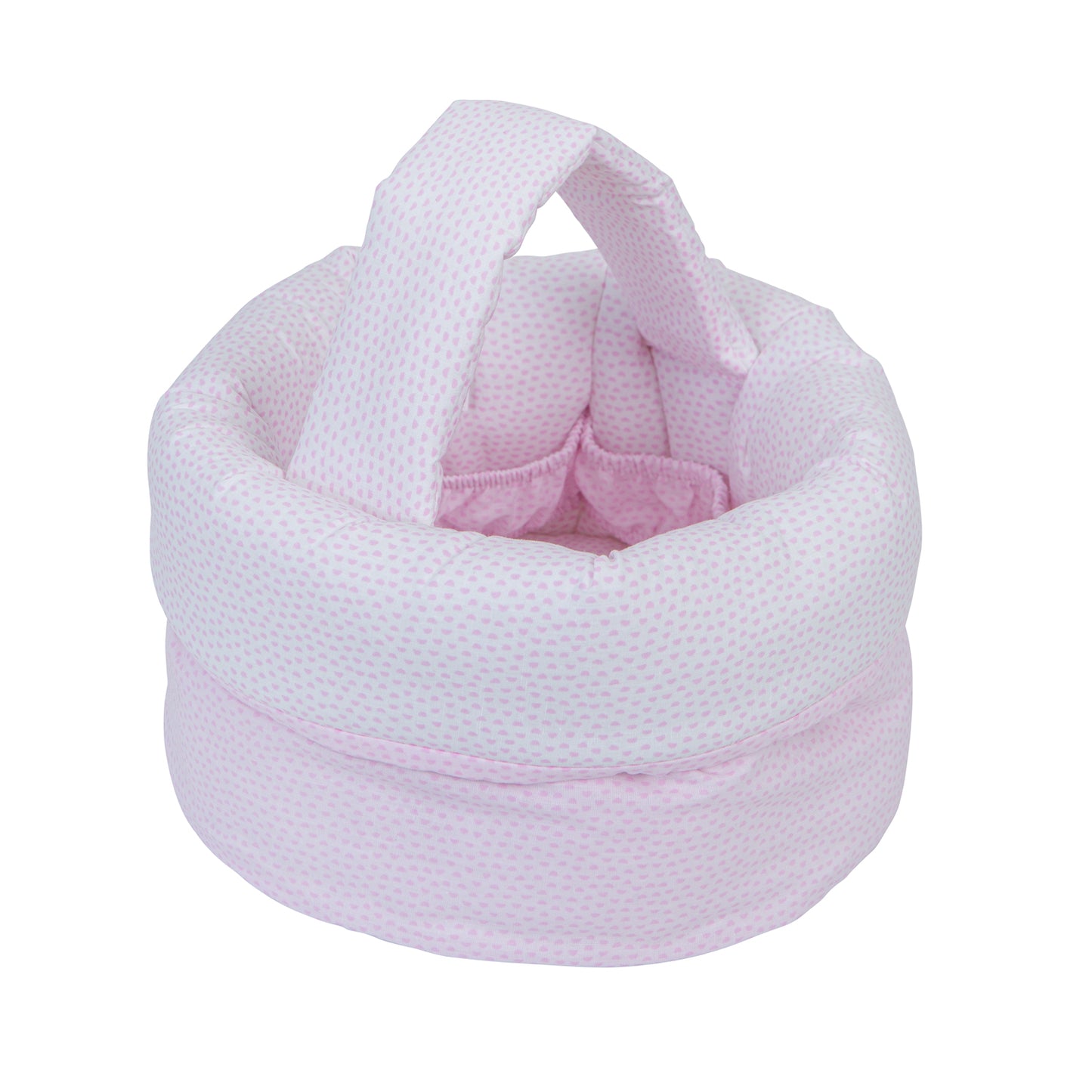 Cesta botellero bebé Lunas Rosa 24x24x13