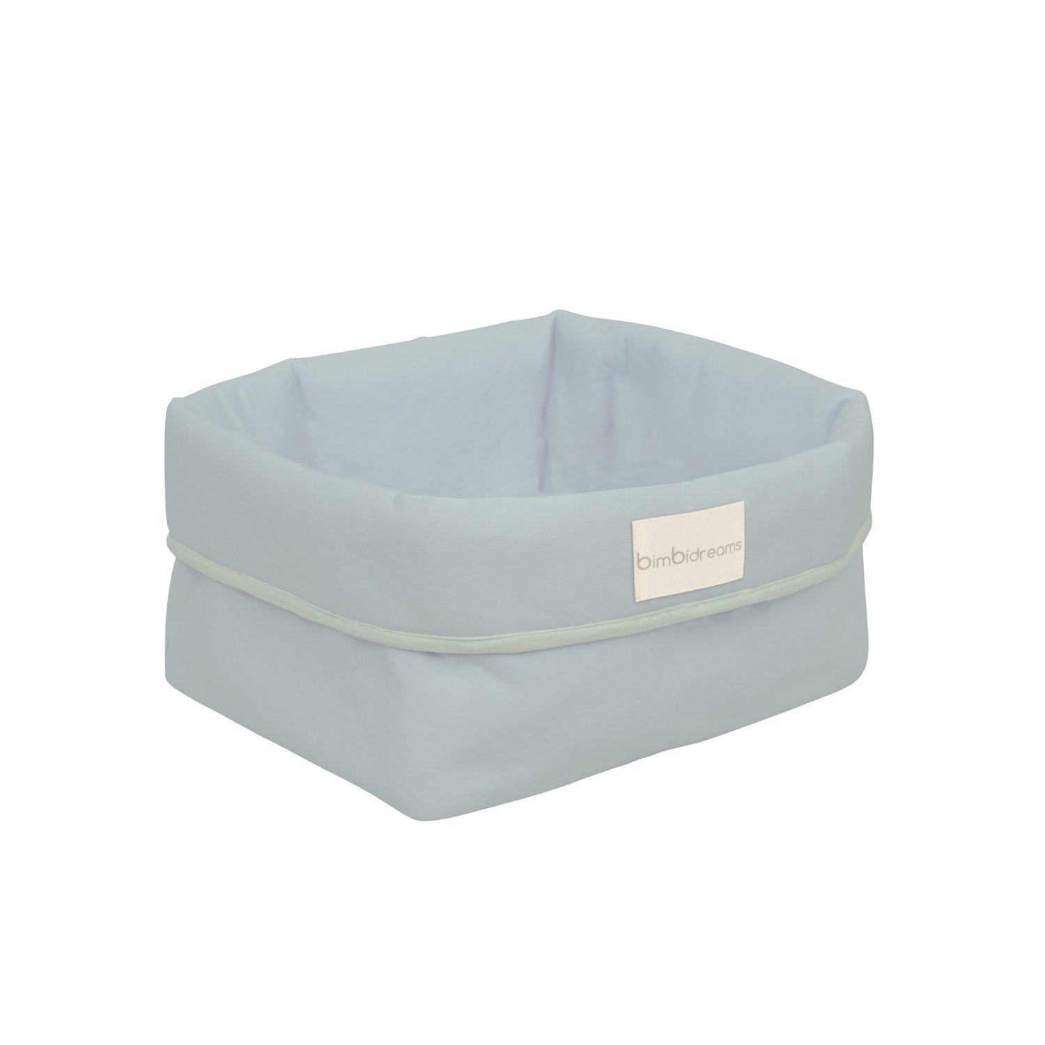 Cesta botellero bebé Basics Azul Grisaceo 24x24x13