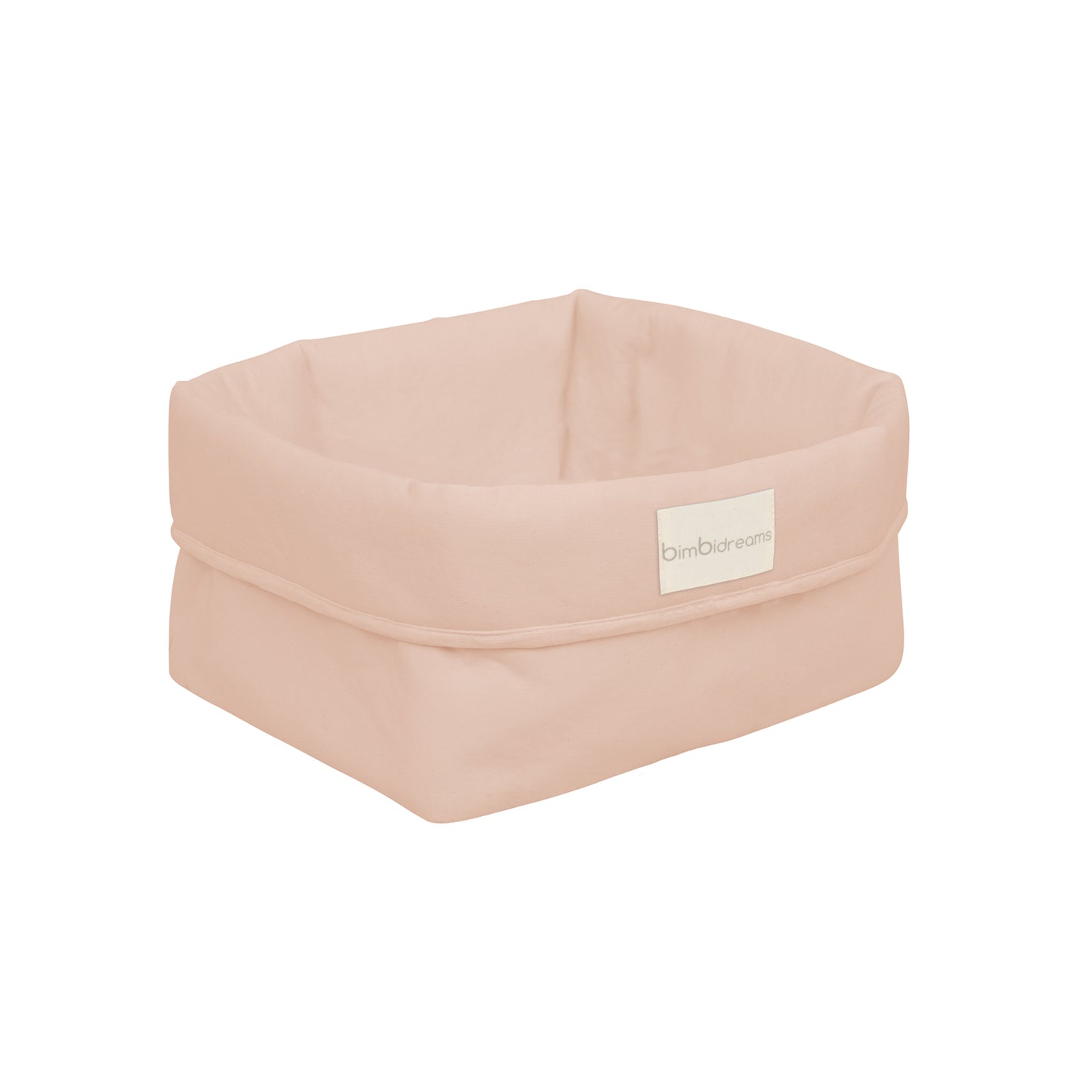Cesta botellero bebé Basics Rosa Empolvado 24x24x13