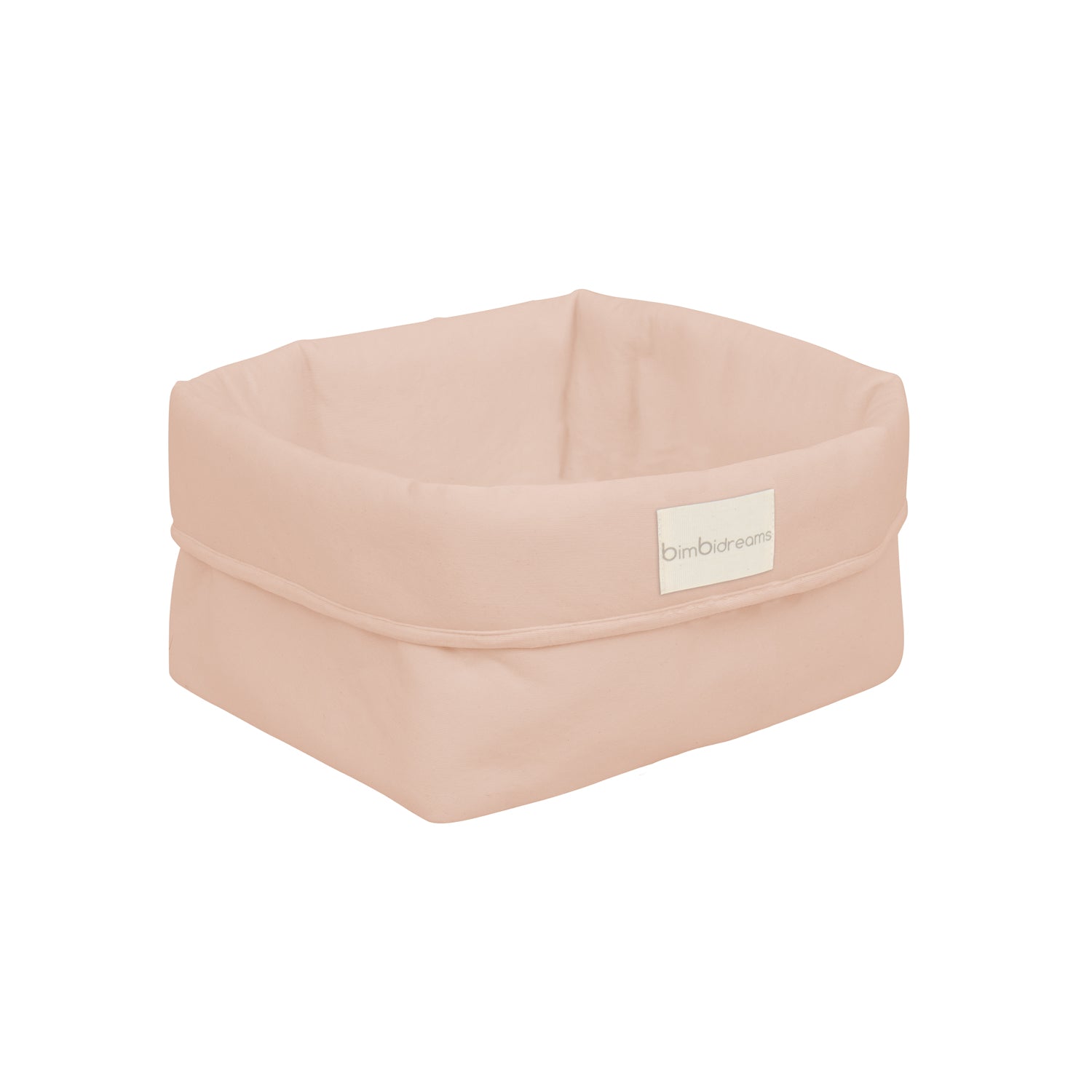 Cesta botellero bebé Basics Rosa Empolvado 24x24x13