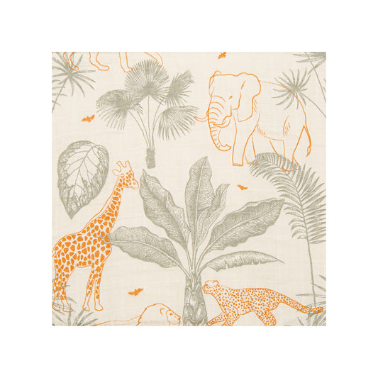 Muselina bambú Masai Beig 120x120